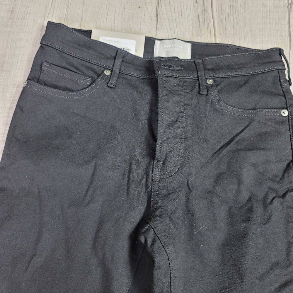 Everlane The Mid-Rise Skinny Stretch Black Regular - Picture 6 of 7